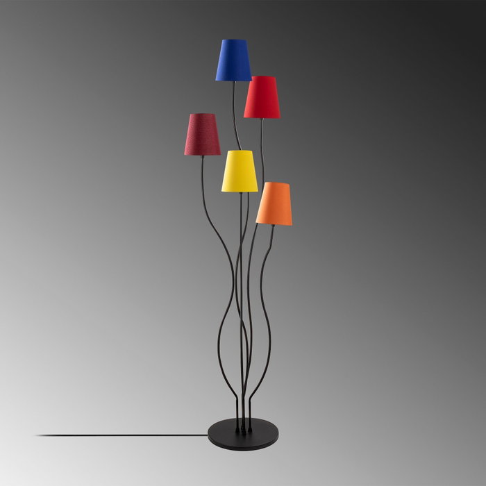 Opviq Lámpara de pie Bonibon - 13232 Multicolor